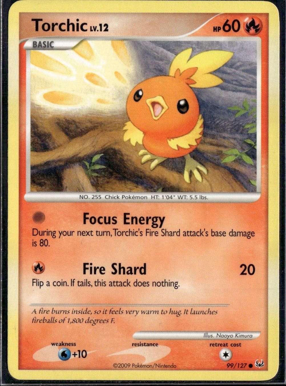 Pokémon Carte collezionabili: Torchic Platinum 99/127 Pokémon EN – Usato da Zürich venduto da pokemon_cards