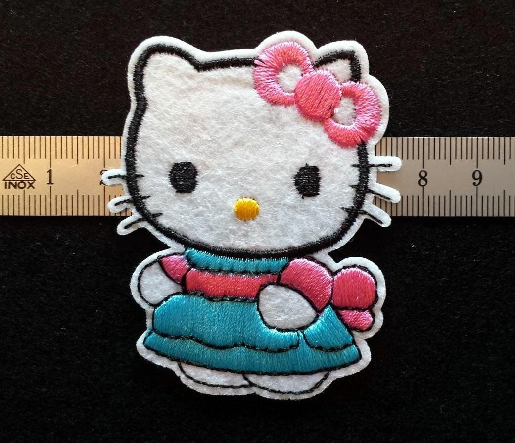 Patches: Hello Kitty Aufbügelapplikation Iron-on – Neu (gemäss Beschreibung) aus Langenthal von flowersNbirds 3