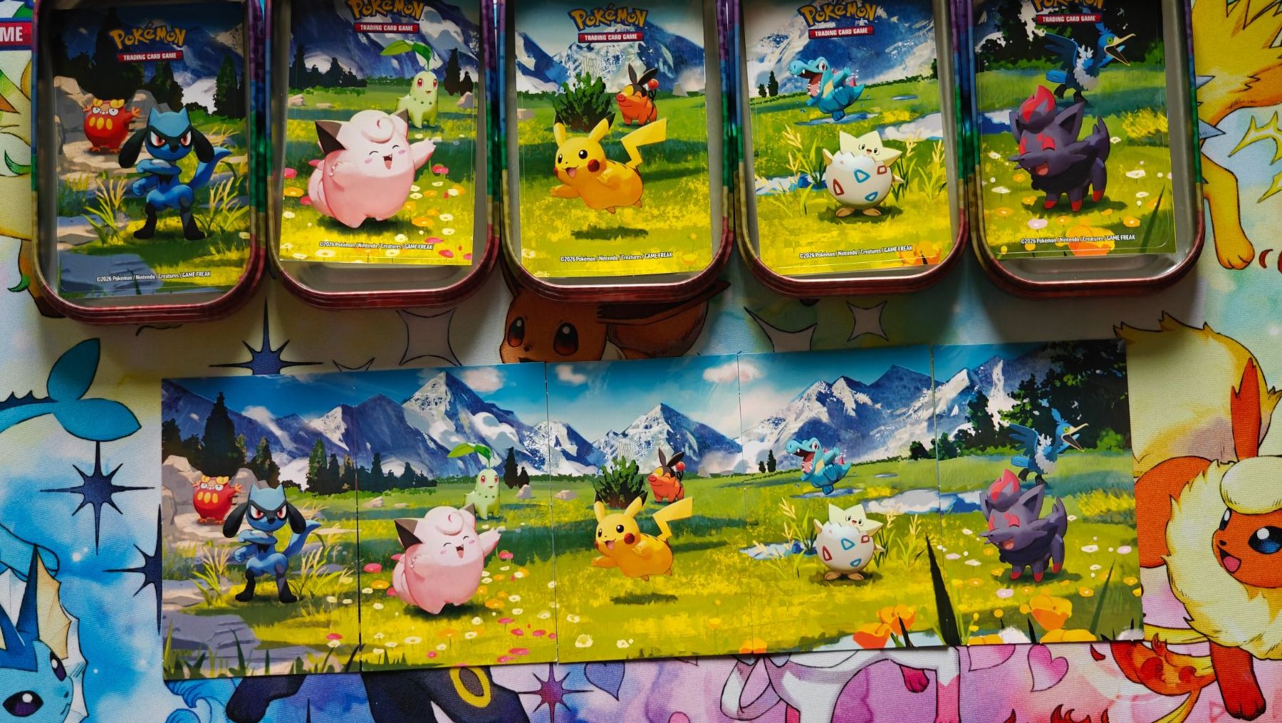 Pokémon Carte collezionabili: Ascended Heroes Mini Tins Art Set - Leer/Empty – Nuovo (secondo la descrizione) da Zürich venduto da cherizet 5