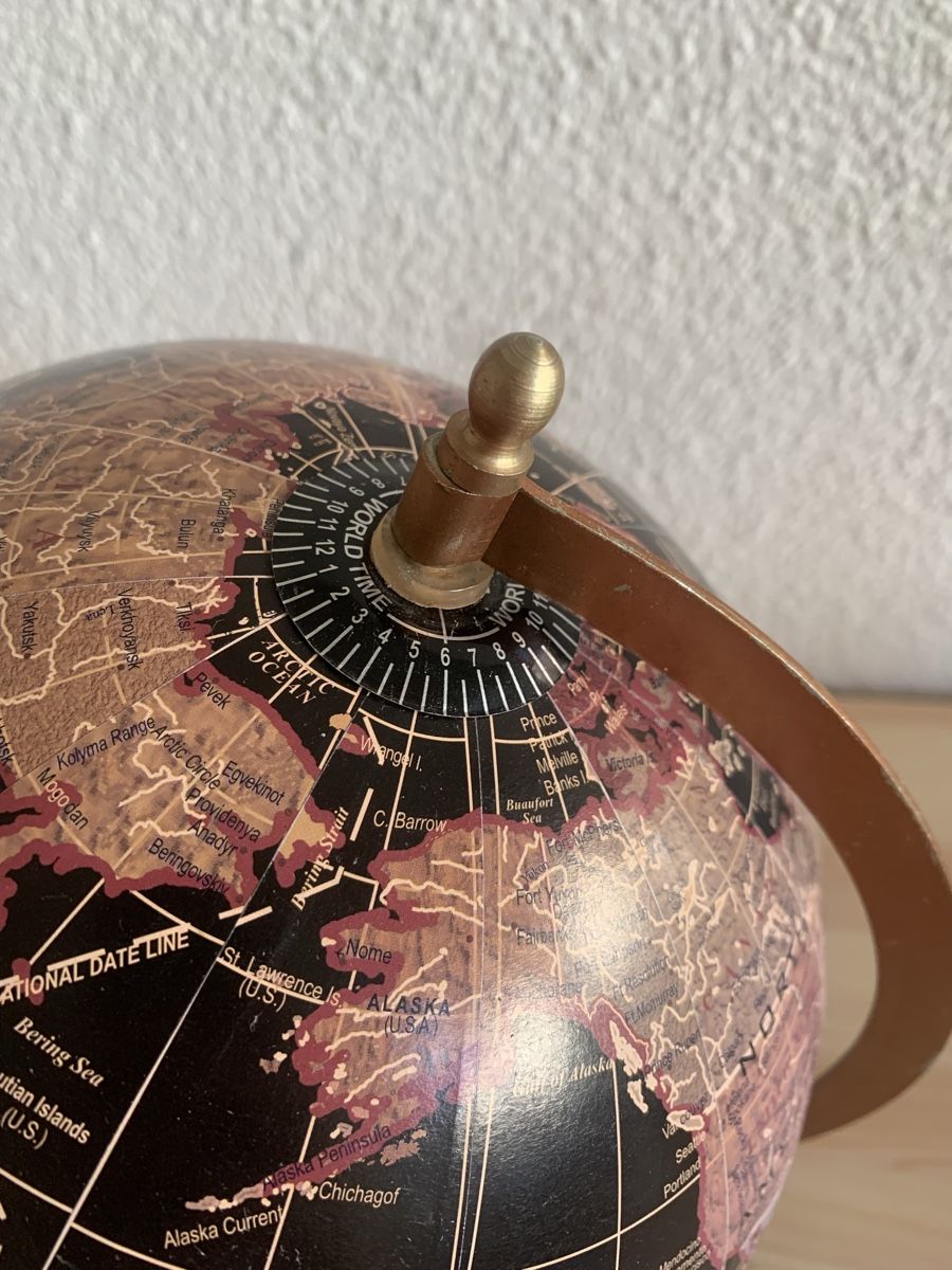 Maisons du monde Altro in Decorazioni & Accessori: Schöner Globus mit Holzsockel – Usato da Zürich venduto da Leonieonie. 3
