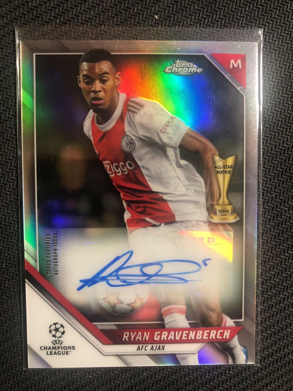 Panini Carte collezionabili: Topps Chrome Ryan Gravenberch Autogramm – Usato da Wangenried venduto da Garagara