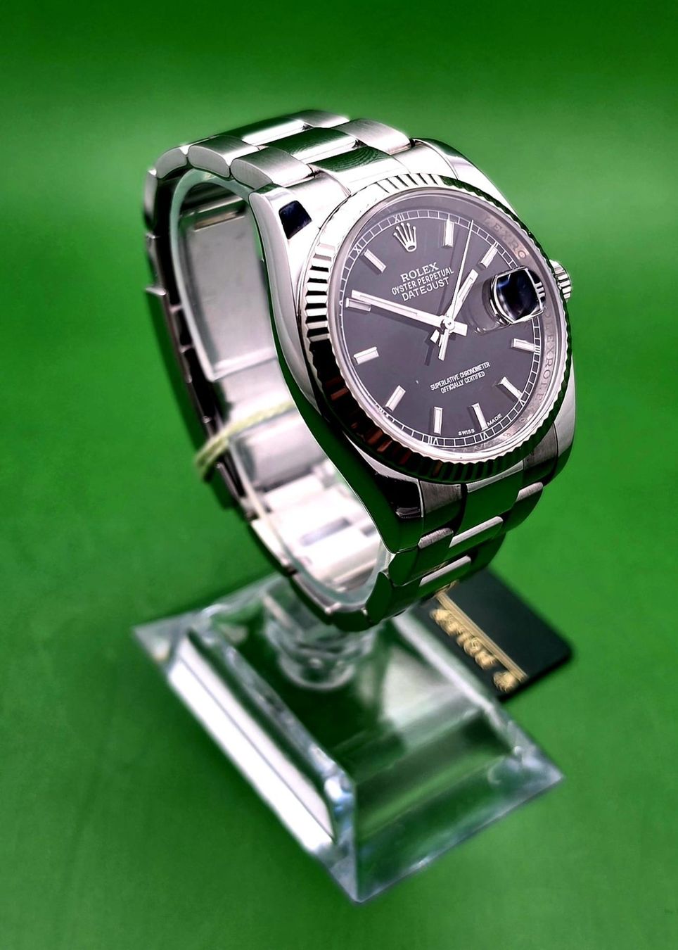 Rolex Orologi: TOP! ROLEX OYSTER PERPETUAL DATEJUST ROULETTE-DATE AUTOMATIC – Usato da St. Gallen venduto da Premium-Vintage 2