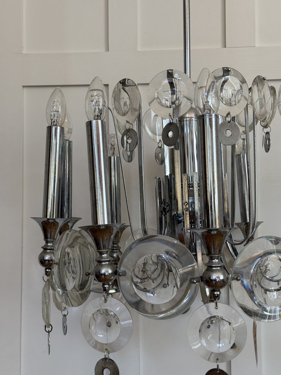 Kronleuchter & Deckenlampen: Kronleuchter / Leuchte Sciolari – Gebraucht aus Zürich von Zurichvintage 5