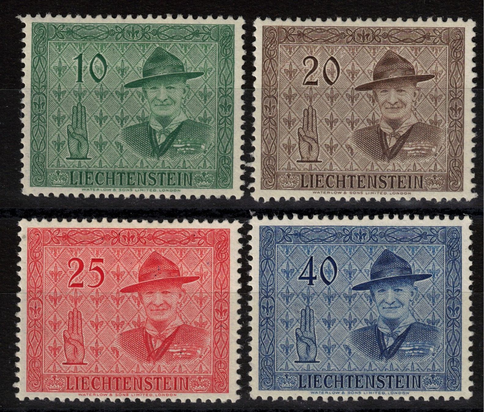 Alle Briefmarken: 1953  Pfadfinder   postfrisch   SBK 80.00 – Neu (gemäss Beschreibung) aus Mellingen von Ginger
