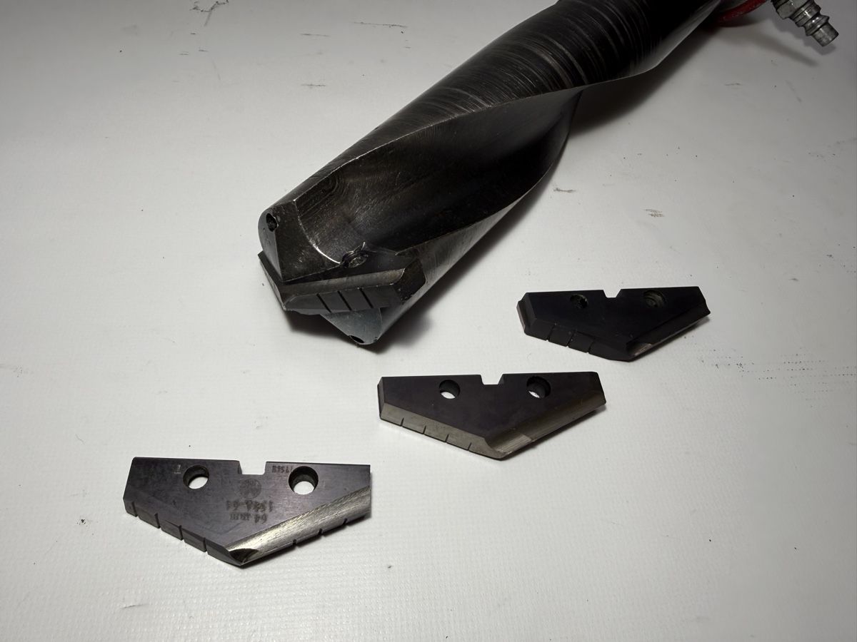Tutti gli attrezzi: Wendeplattenbohrer 64mm Bohrer – Usato da Boswil venduto da ABLagerBoswil 3