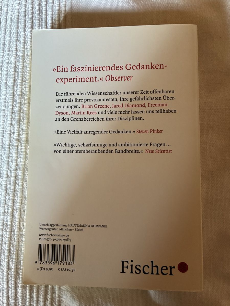 Libri: Buch: Was ist ihre gefährlichste Idee? – Usato da Heiden venduto da sab_rzm2 1