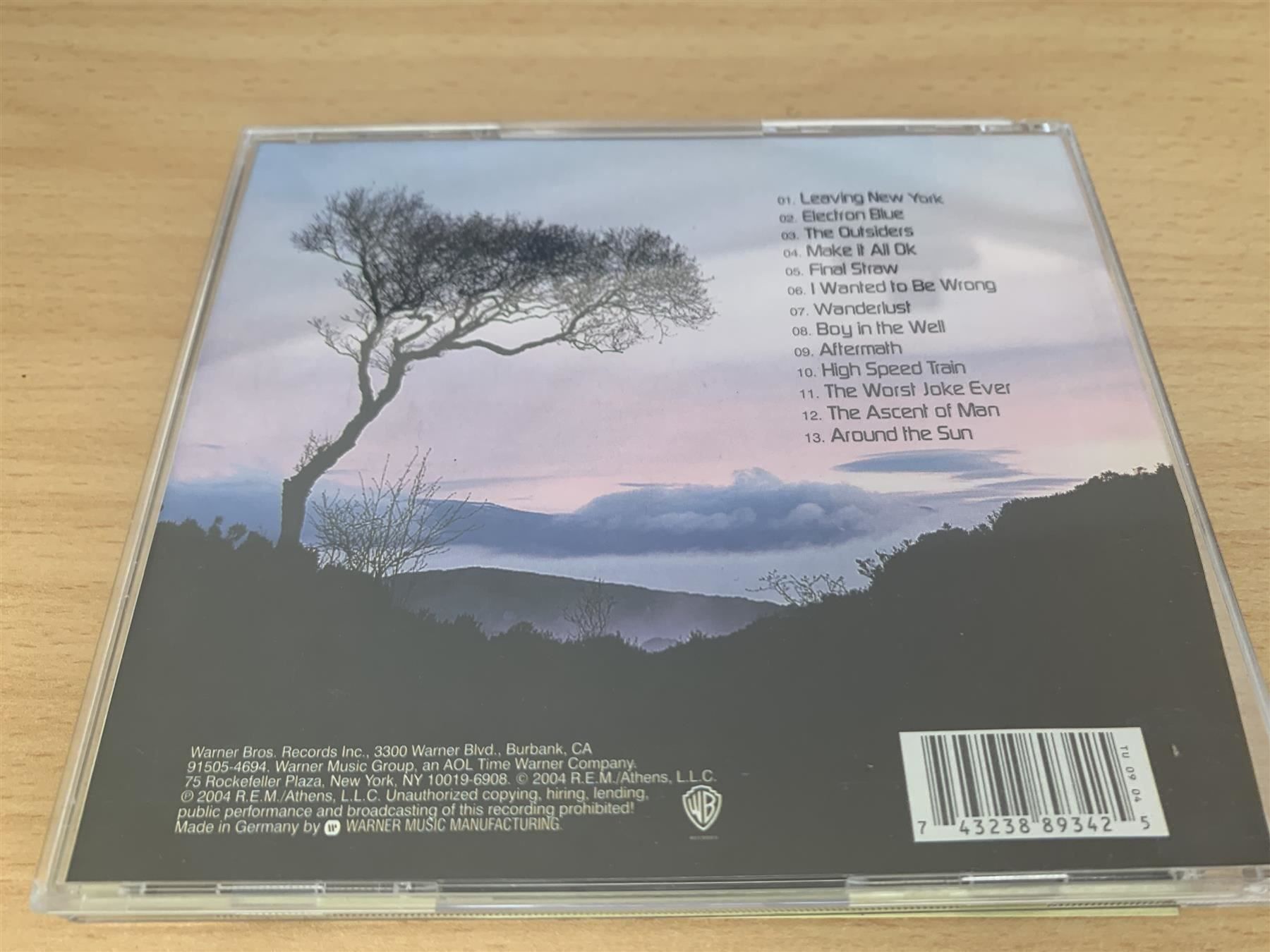 CD: R.E.M. – Around The Sun – Usato da Rikon im Tösstal venduto da Alpenmutz 1