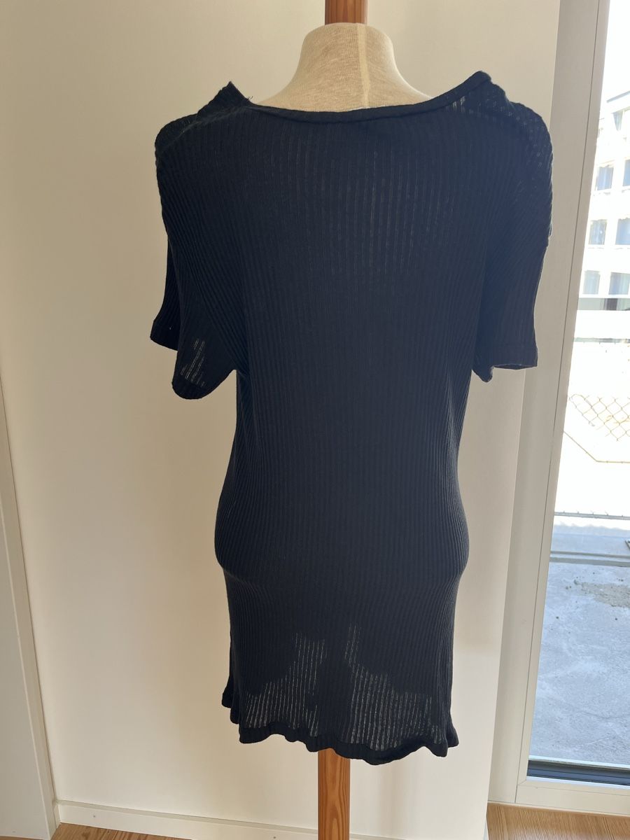 Vestiti: Schwarzes Rippstrick Kleid Grösse one size – Usato da Zürich venduto da Mrstm4 1