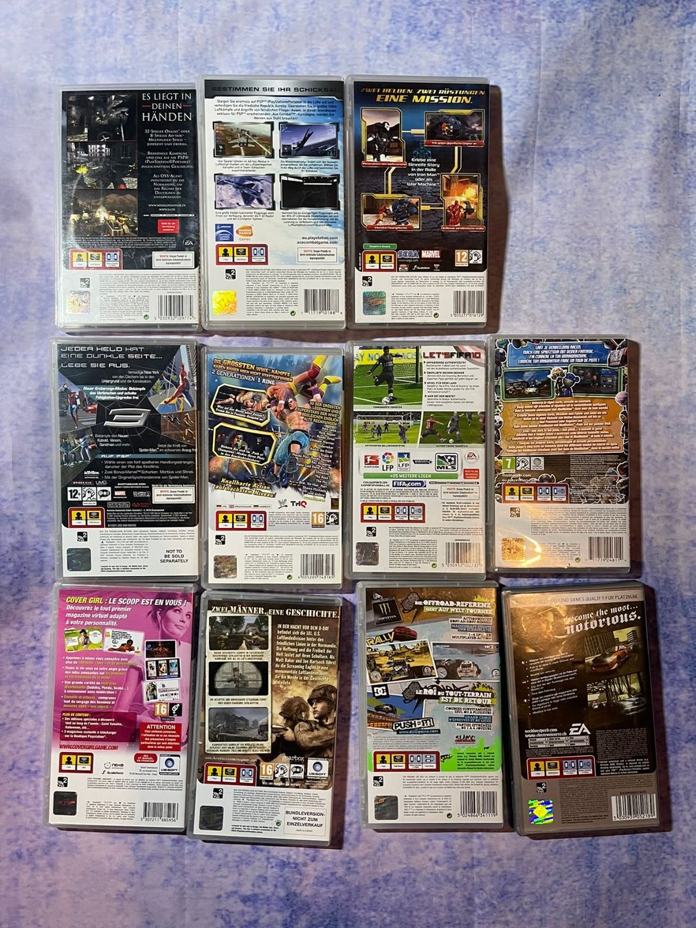 Giochi: PSP Spiele Sammlung 11 Stück – Usato da Märstetten venduto da AlienNova 1
