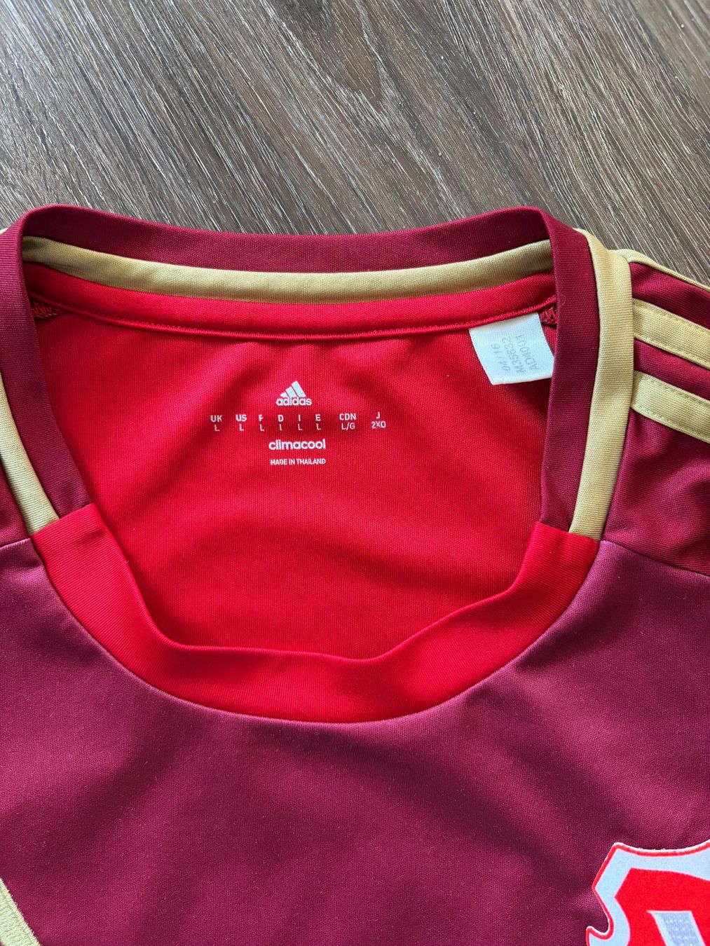 Adidas Canottiere & Pantaloni: FC Vaduz Trikot Gr. L / Avdijaj – Usato da Muttenz venduto da bargain_hunter 2
