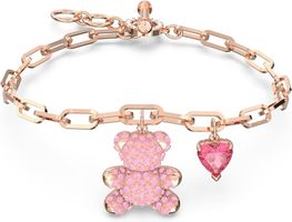Swarovski Teddy Armband Bär Rosa Roségold
