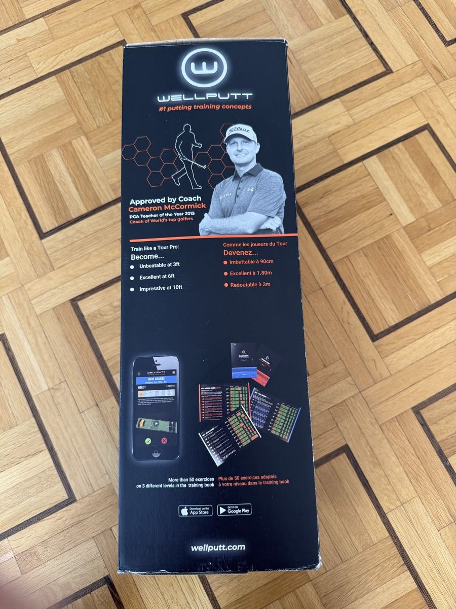 Tappeto da gioco: WELLPUTT Golf Putter Mat 4M Indoor Practice Mat – Nuovo (secondo la descrizione) da Luzern venduto da gparadise1 1
