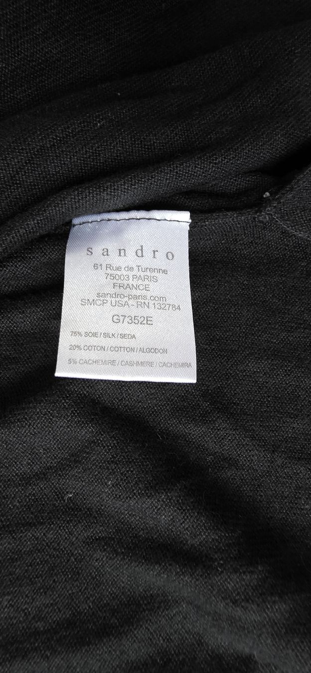 Gilet & Giacche senza maniche: Gilet Marque Sandro Taille 2 noir – Usato da Yverdon-les-Bains venduto da van_dq65 4