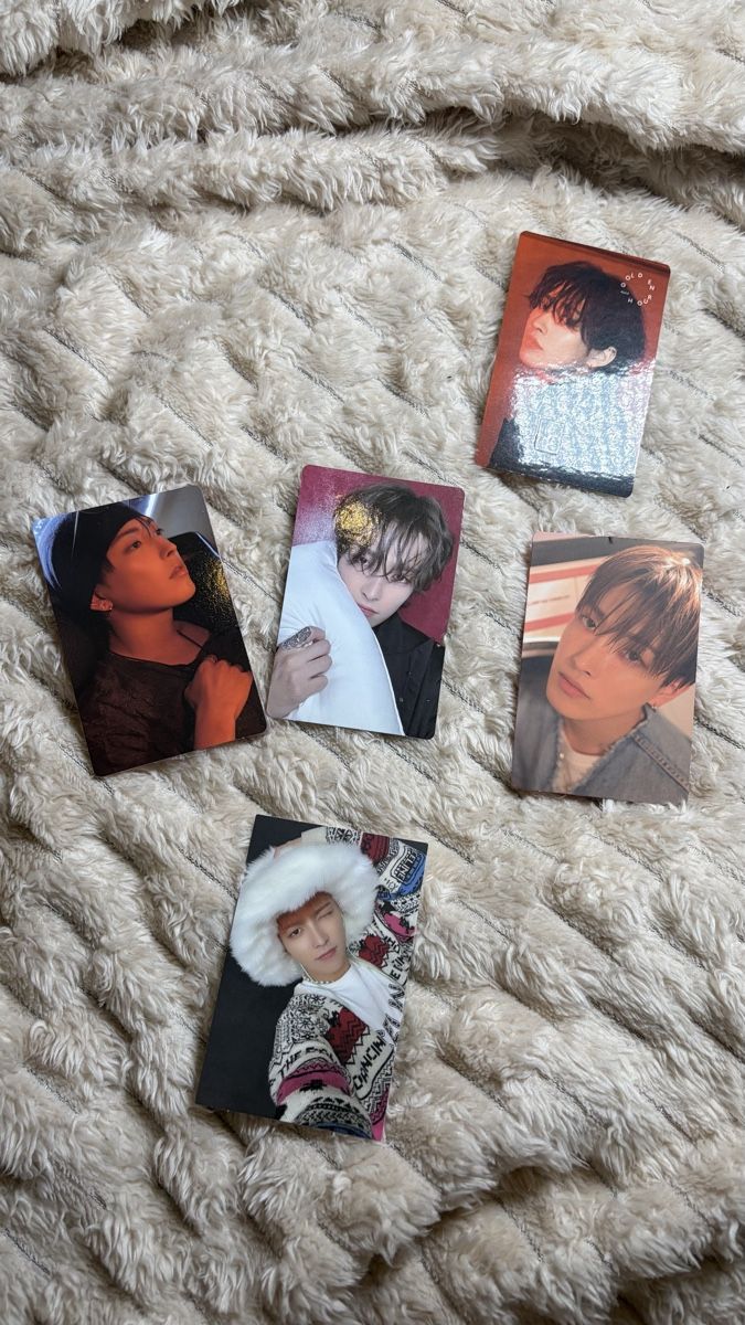 Cartes à collectionner: Hongjoong Photocard set – Neuf (Voir description) à Neuhausen par ste_7b6n