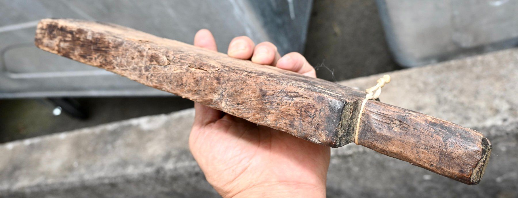 Backformen: antikes Holzmodel handgeschnitzt Zuckerbäckerform L 34.3cm – Gebraucht aus Pfaffhausen von mono_rec 9