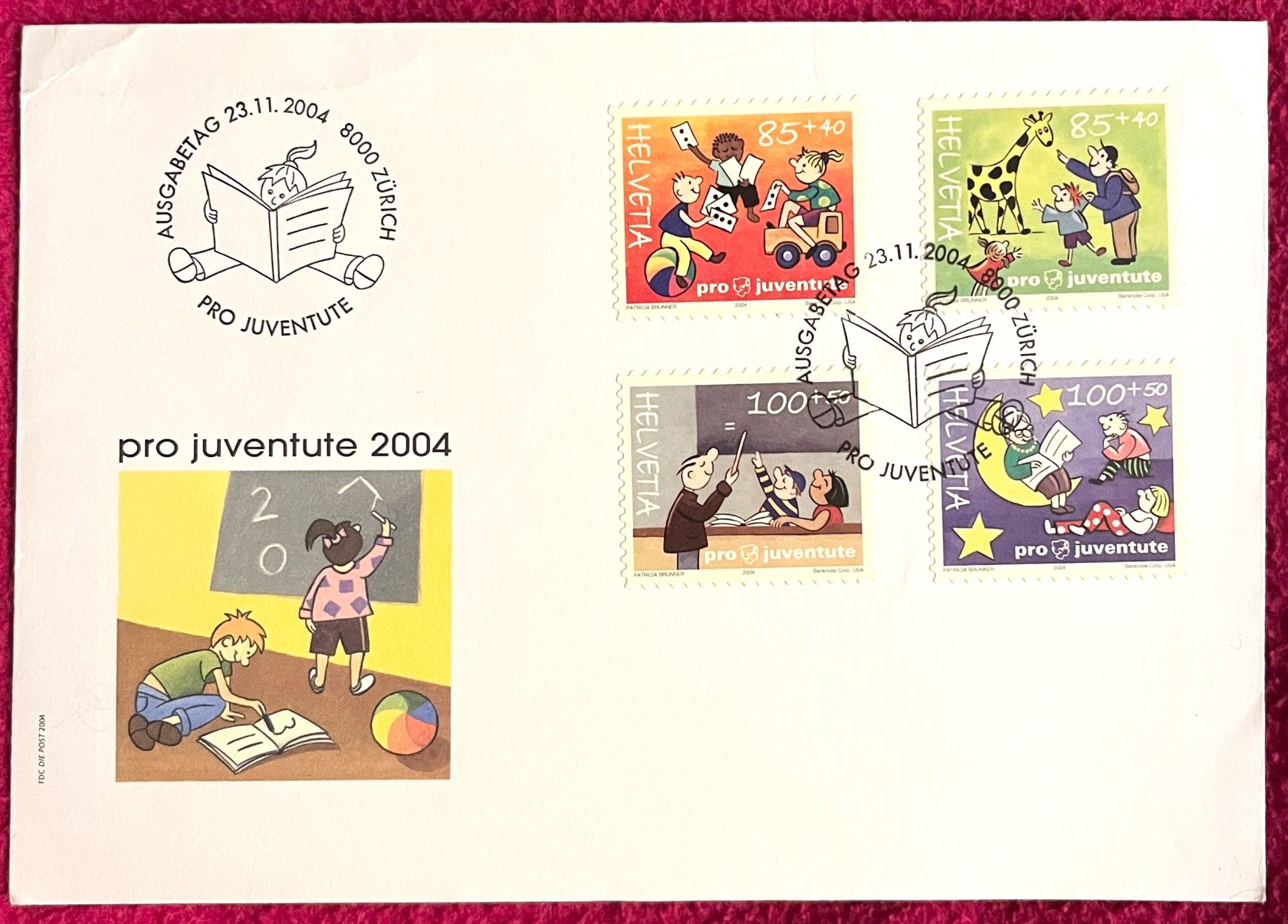 Tutti i francobolli: Pro Juventute  Satz 2004 – Usato da Renan BE venduto da johncactus