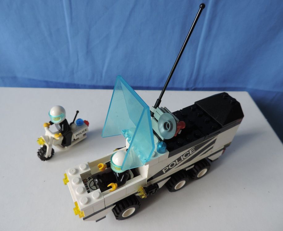 Lego Giocattoli: Polizei Patrouille, Set 6430 (1991) und Begleit-Motorrad – Usato da Burgdorf venduto da ursla50 3