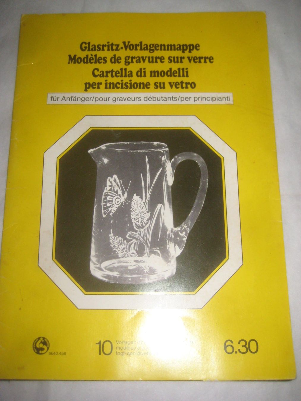 Kit bricolage: GLASSRITZ  VORLAGEN  MAPPE – Usato da Uster venduto da flocke1