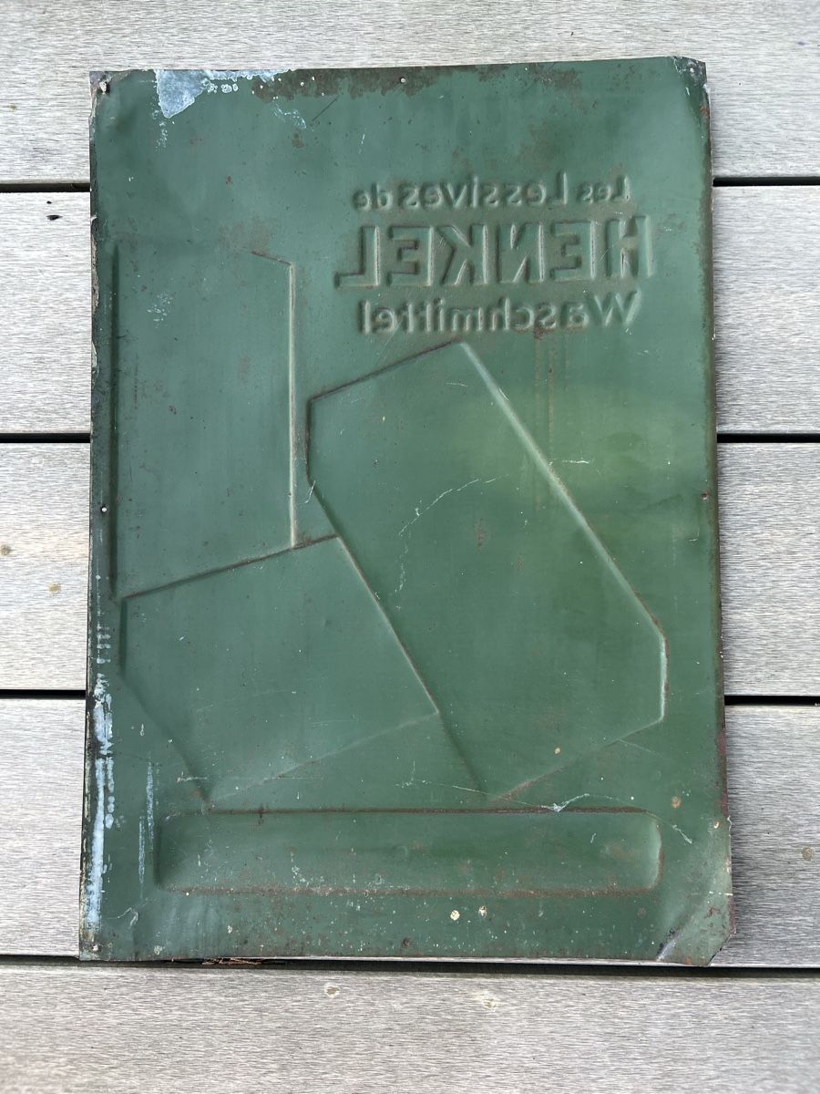 Insegne: Blechschild – Usato da Kiesen venduto da berner9 3