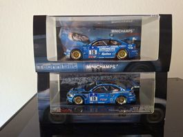 1:43 Minichamps Set BMW M3 GTS (E46) 24h N-Ring 2008 + 2009