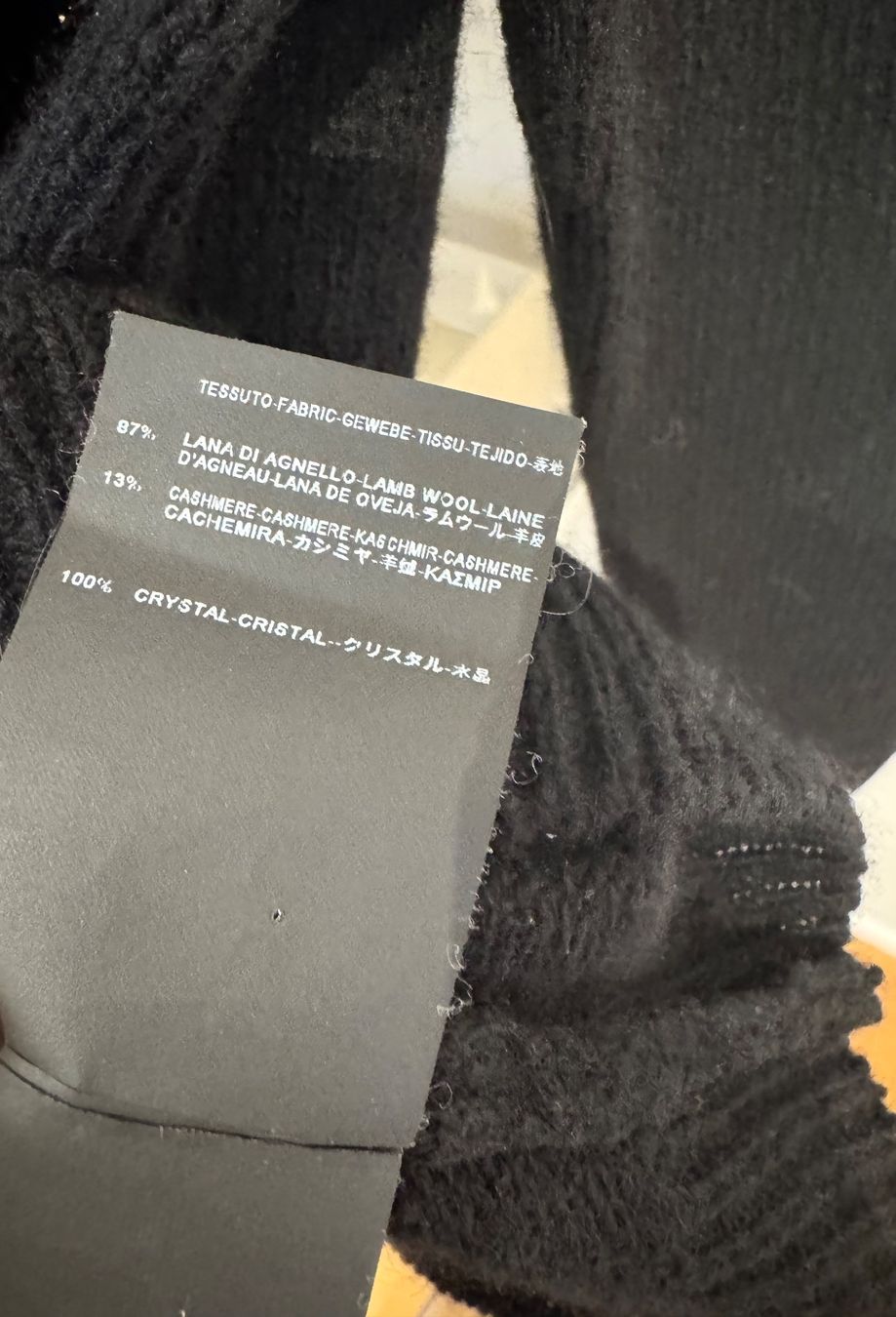 Saint Laurent Maglioni & Felpe: SAINT LAURENT PULLOVER BLACK CRYSTAL – Nuovo (secondo la descrizione) da Schwyz venduto da bofb 4