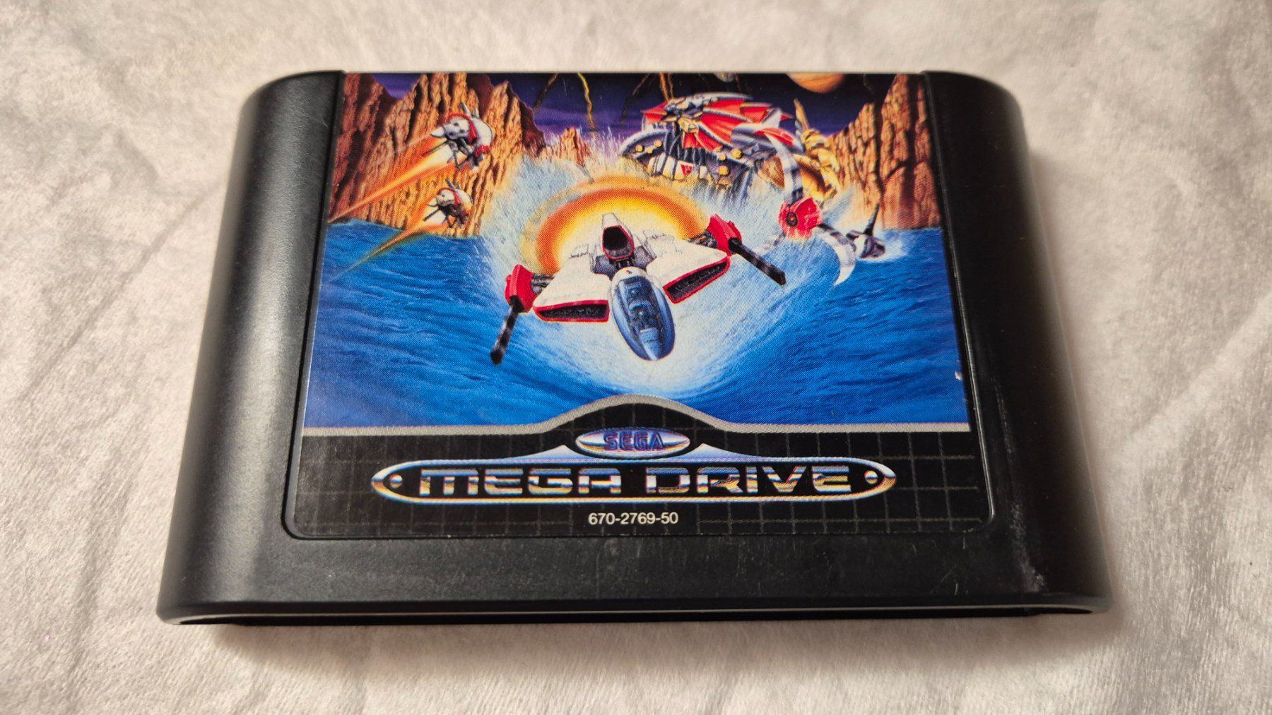 Sega Spiele: Sega Mega Drive Thunder Force 4 Cartridge – Gebraucht aus Rheinau von