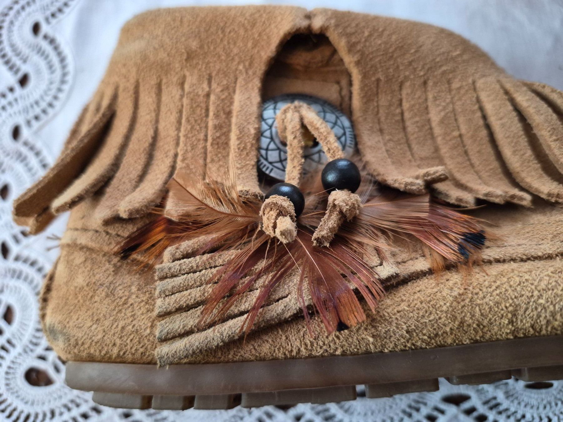 Scarpe da donna: Mocassins en daim Minne Tonka – Usato da charmoille venduto da mir_my9f 2
