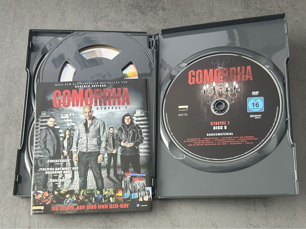 Tutti i DVDs: Gomorrha Staffel 1 DVD – Usato da ulisbach venduto da efbtr 2