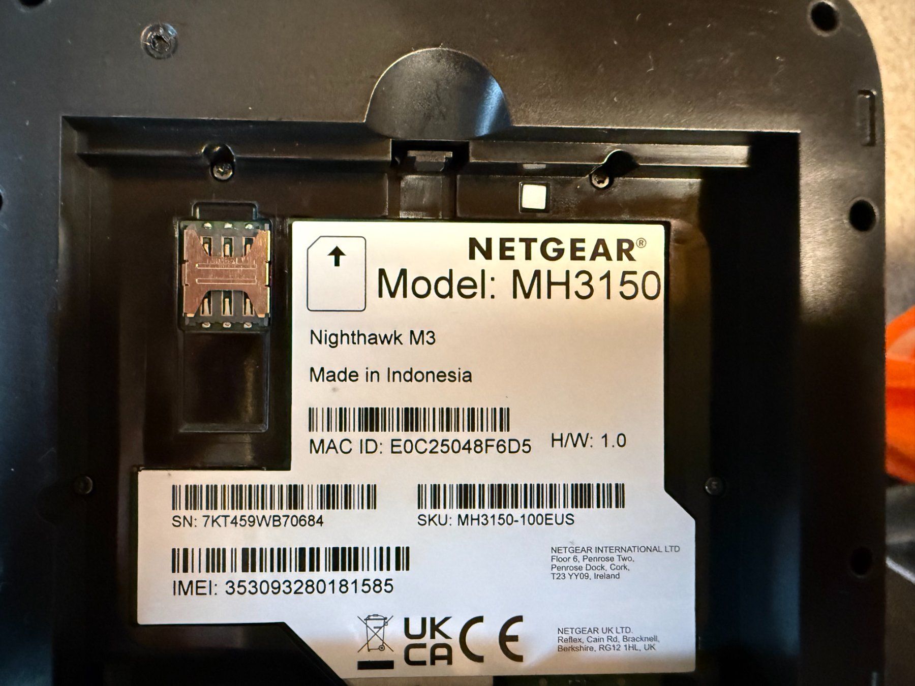 Netgear Modem & Router: Mobile WiFi Hotspot Netgear NIGHTHAWK M3 – Nuovo (secondo la descrizione) da Herisau venduto da Freewilly7 1
