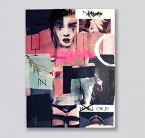 Woman Pop Art Kunst Fashion Dessous Bild Modern Art Dior