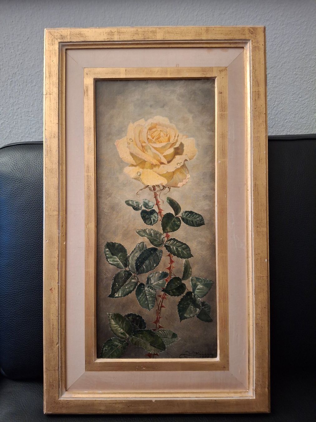Dipinti: WALTER KÜNG / WEISSE ROSEN – Usato da Luzern venduto da Rodolfosto