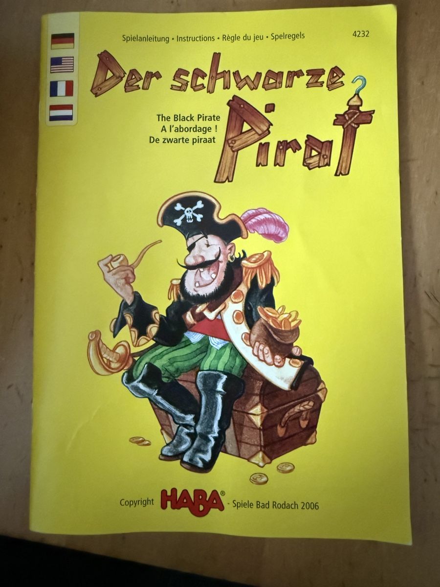 Haba Spiele: HABA Der schwarze Pirat – Gebraucht aus Volketswil von Syellow 3
