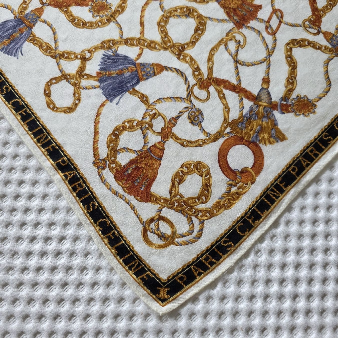 Celine Foulard & Sciarpe: Celine Tuch 58x58 cm Vintage – Nuovo (secondo la descrizione) da Zürich venduto da LIMAR 5