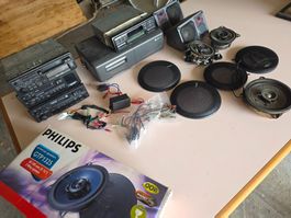 Car-HiFi Bastlerpaket: Kassetten-Autoradios & Lautsprecher