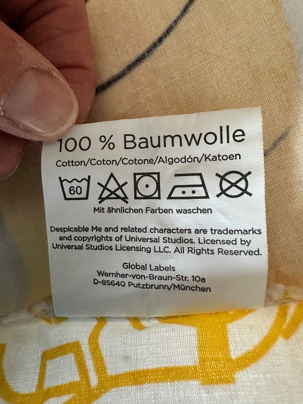 Linge de lit: Bettwäsche Minions 100% Baumwolle – D'occasion à Bülach par Jubet 2