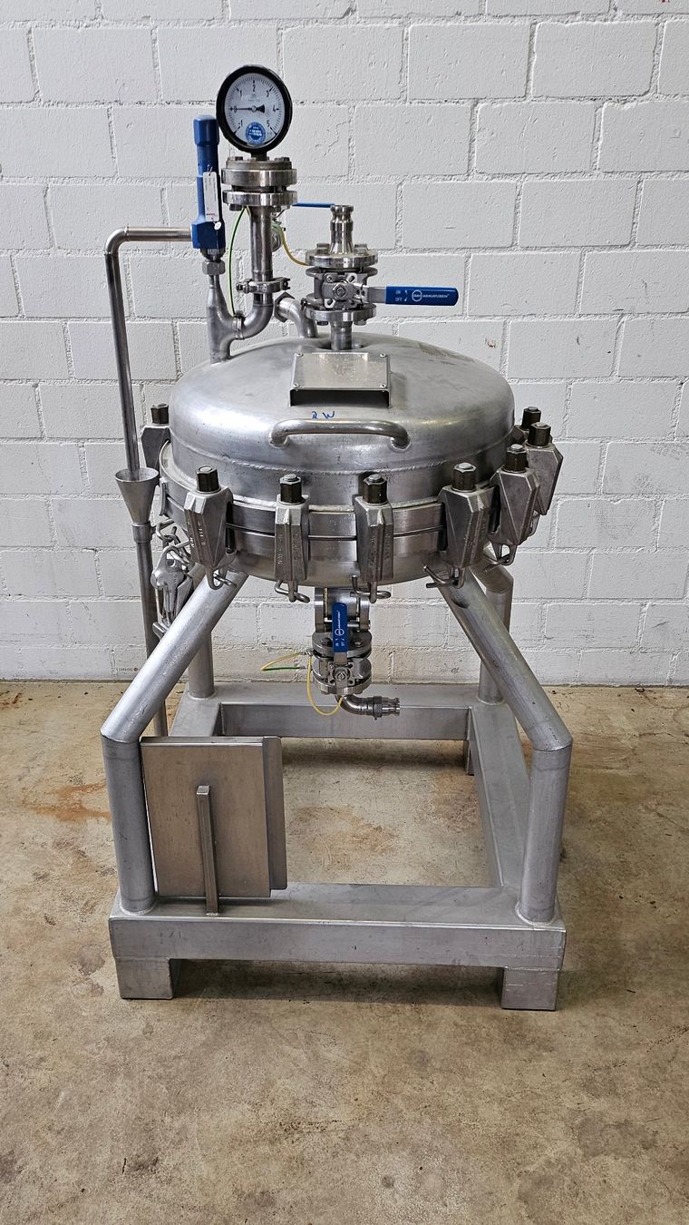 Sonstiges für Haushalt & Wohnen: 62 Liter Druckfilter Nutsche Linsenfilter Edelstahl 0.28 m2 – Gebraucht aus Breitenbach von Cycron_GmbH