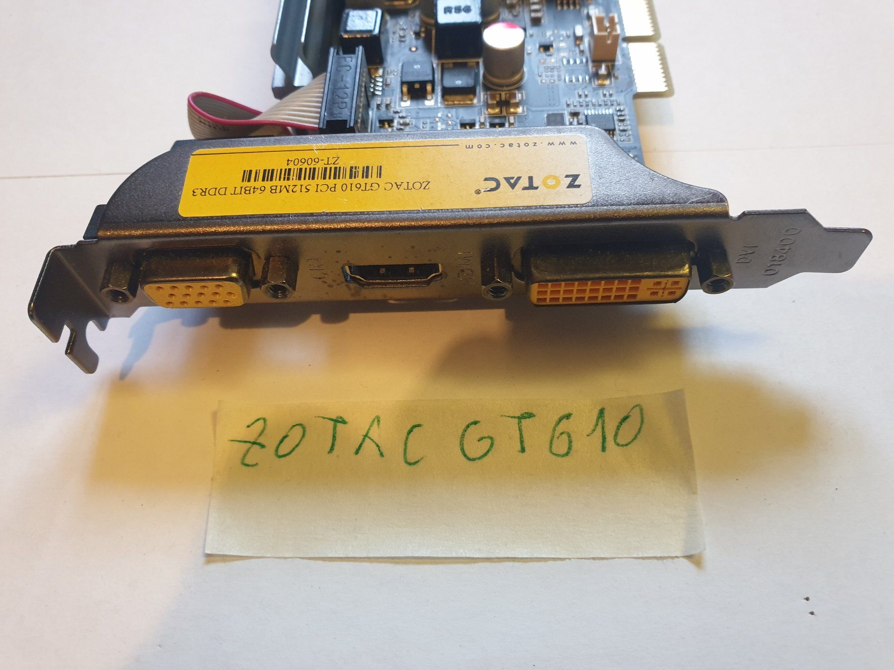 Zotac Schede grafiche: Carte Zotac GT 610 – Usato da Moudon venduto da Amaroli7 2
