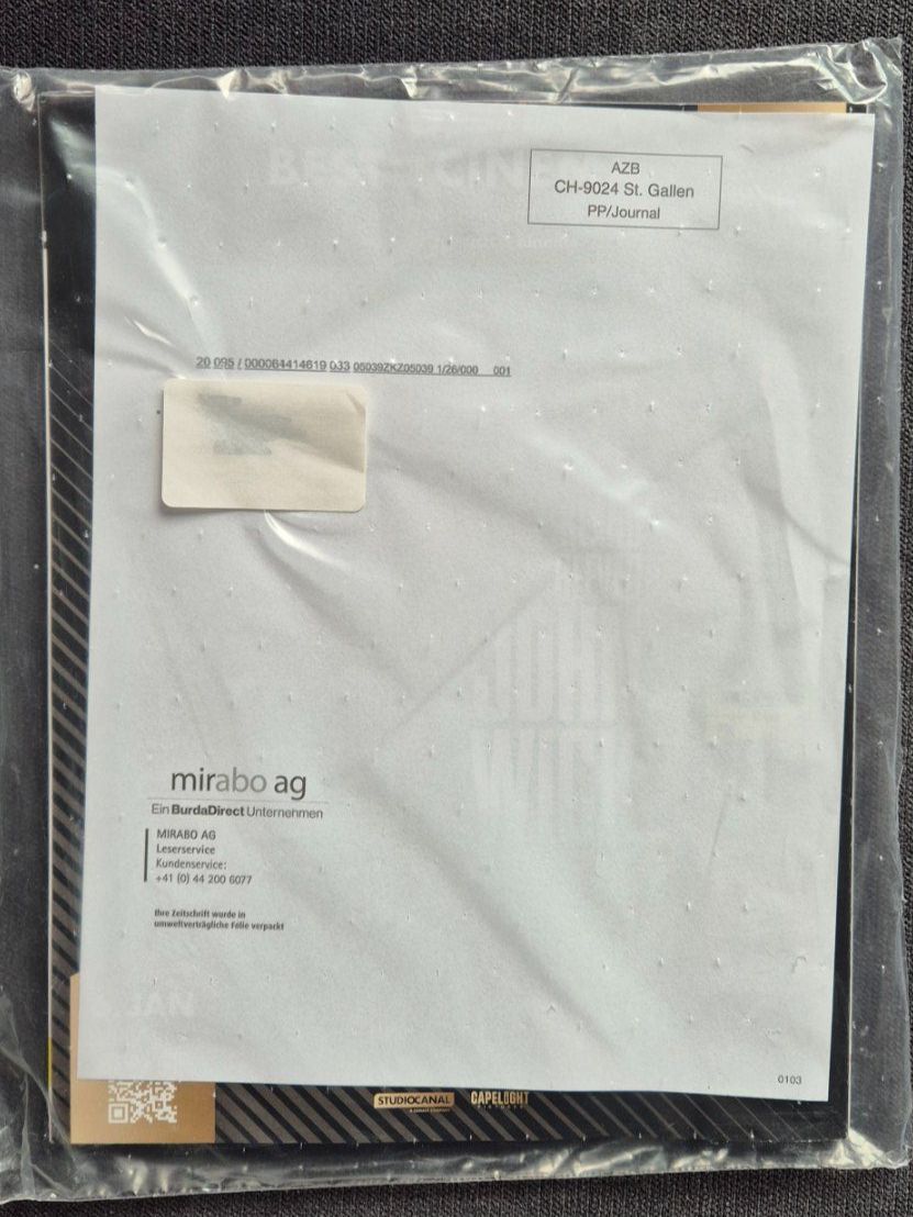 Zeitschriften & Magazine: Zeitschrift Cinema 1/26 original verpackt – Neu und originalverpackt aus Horw von mi.ba 1