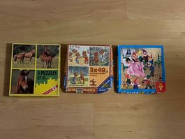 Holzspiel 13: 3 Holzpuzzles in Schachteln: einzeln zu kaufen