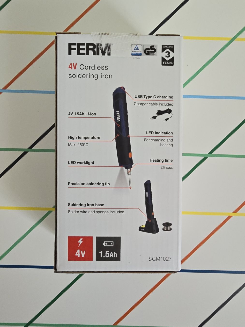 Toutes les machines: FERM 4V Cordless Soldering Iron New – Neuf avec emballage d'origine à Zürich par dev_5brj 2
