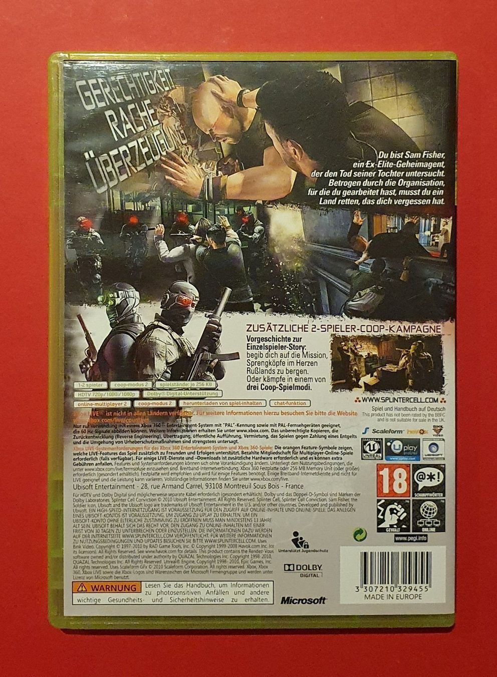 Microsoft Giochi: Microsoft XBOX 360 Game Splinter Cell - Conviction (XB360) – Usato da Illnau venduto da BoFrost 2