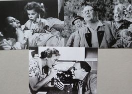 6 Fotos ZDF/SF-DRS, Heinz Erhardt in Filmen 1957-1959