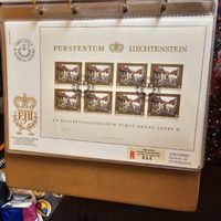 FÜRSTENTUM LIECHTENSTEIN R.FDC KL.BOGEN