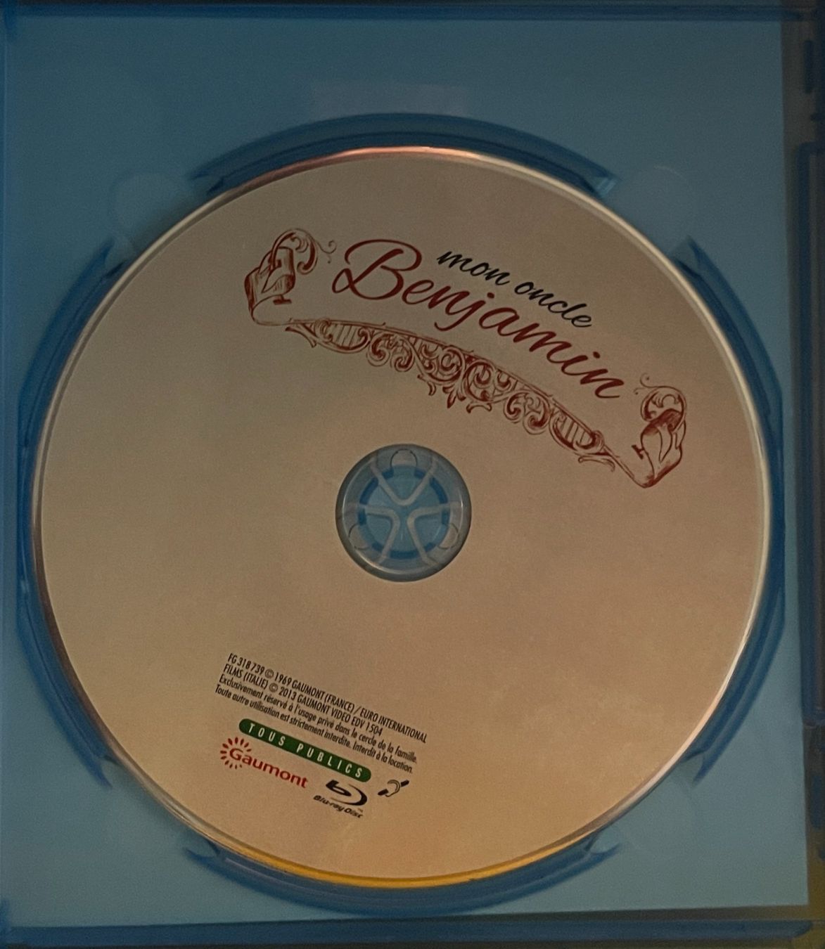 Tous les DVDs: Mon oncle Benjamin (1969) - Blu-ray – D'occasion à Semsales par __Florian__ 3