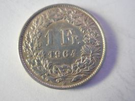 1 Fr. 1964 silber