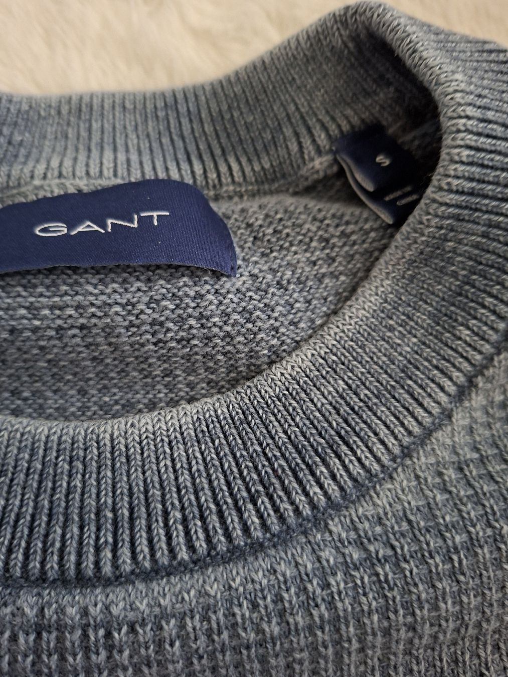 Gant Maglioni & Felpe: Pull GANT Bleu Coton Homme Taille S Bon état – Usato da Renens VD venduto da ser_j2fn 2