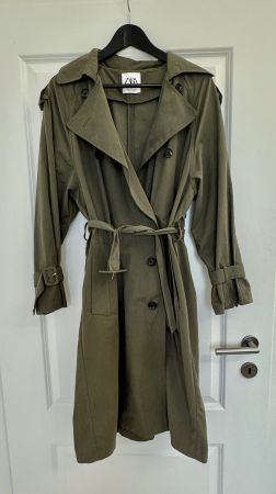 Trench coat neuf vert Zara
