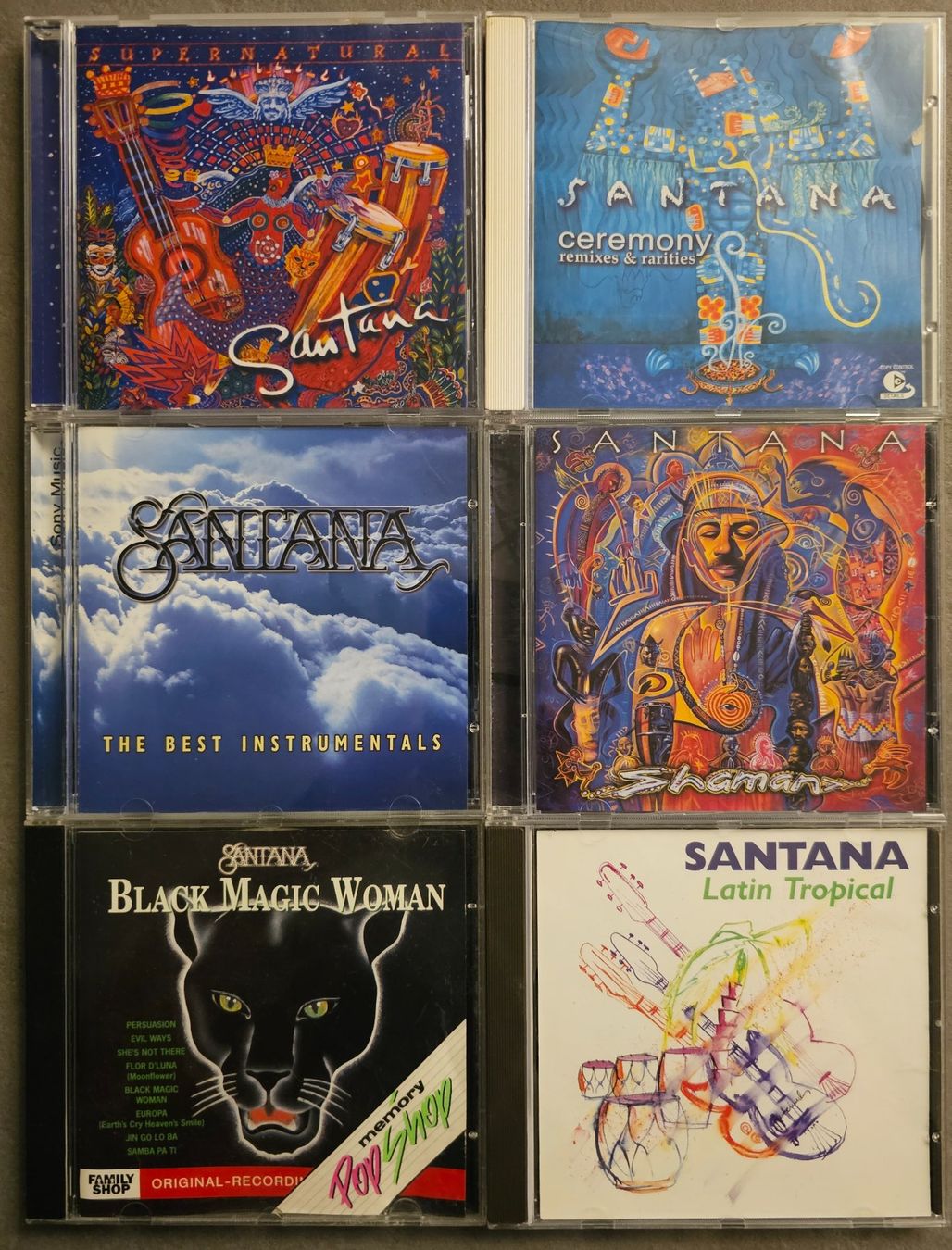 CD: Santana CD's – Usato da Unterkulm venduto da Chaplyn2018
