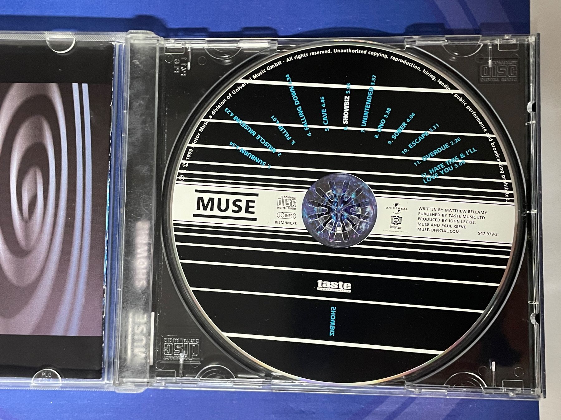 CD: Muse – Showbiz – Usato da Muri b. Bern venduto da AdidasCollector 2