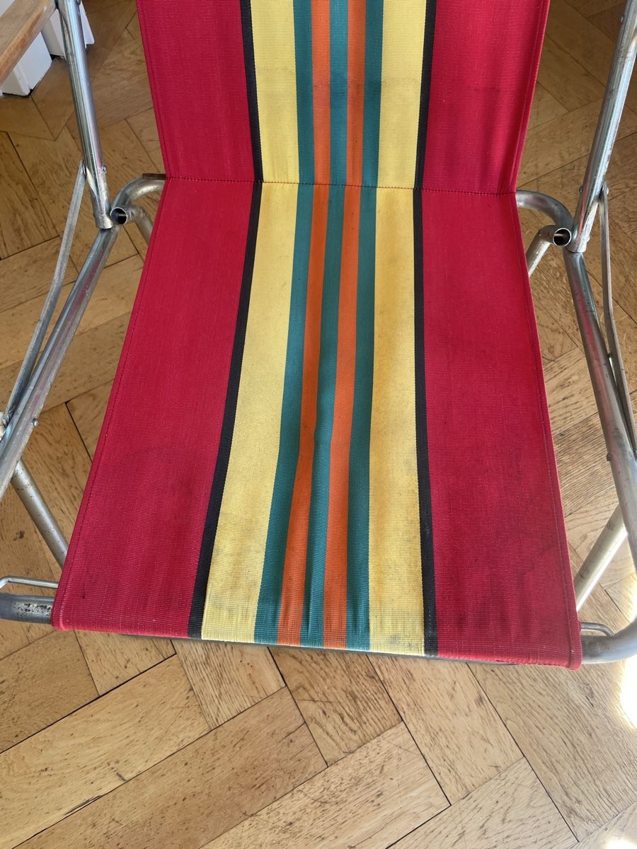 Stühle: VINTAGE CAMPINGSTUHL KLAPPBAR – Gebraucht aus Biel/Bienne von Jilo 2
